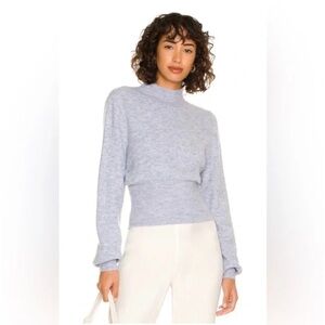 L’academie Missie Mock Neck Sweater